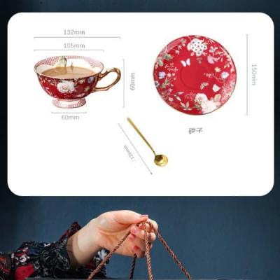 BỘ TÁCH TRÀ HOA CAO CẤP